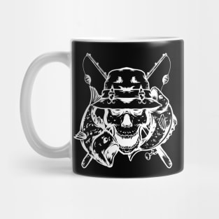 Fishing Skull Mug